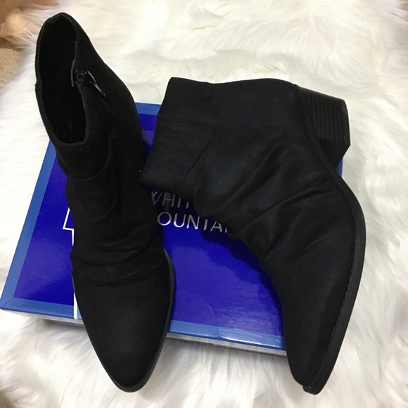 🆕 White Mountain Women's Carriden Booties Black 8.5M US - Picture 5 of 9